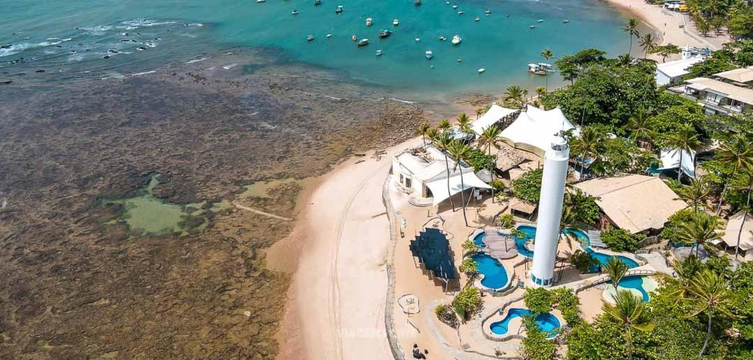 Apt Na Praia Do Forte Em Condominio Frente Mar! Exteriör bild